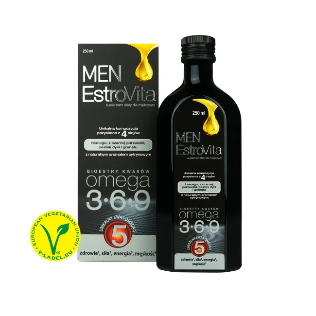 EstroVita Men, suplement diety, 250 ml