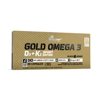 Olimp Gold Omega 3 D3+K2 Sport Edition, suplement diety, 60 kapsułek