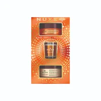 Nuxe zestaw miodowy Reve de Miel Honey Lover: scrub do ciała + olejkowy balsam do ciała + świeca zapachowa, 175 ml + 200 ml + 70 g