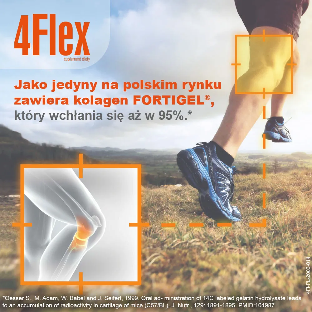 4Flex suplement diety, 30 saszetek z proszkiem 