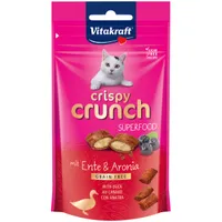 Vitakraft Crispy Crunch przysmak dla kotów z kaczką i aronią, 60 g