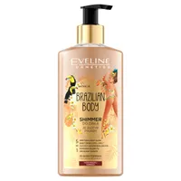 Eveline Cosmetics Brazilian Body shimmer do ciała ze złotym pyłkiem, 150 ml