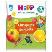 HiPP BIO chrupiące gwiazdki owocowe, 30 g