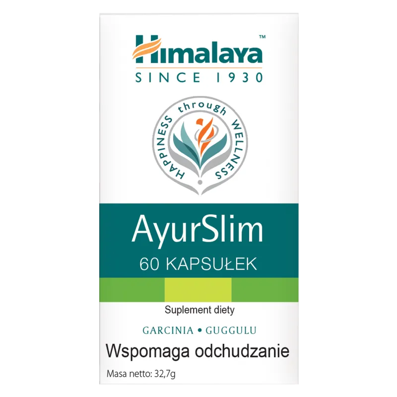 Himalaya Ayurslim, suplement diety, 60 kapsułek