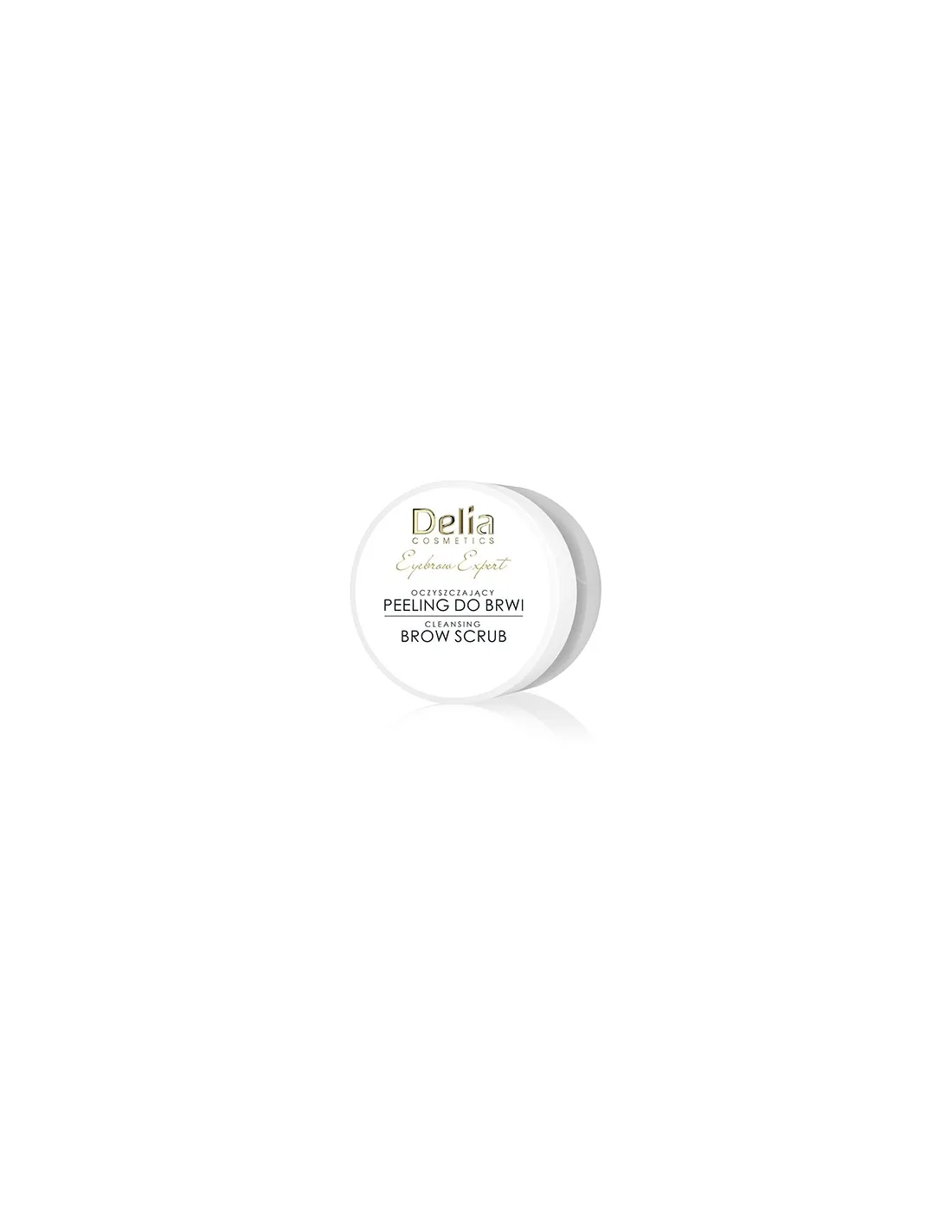 Delia Eyebrow Expert oczyszczający peeling do brwi, 10 ml 
