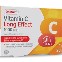 Vitamin C Long Effect 1000 mg Dr.Max, 30 tabletek