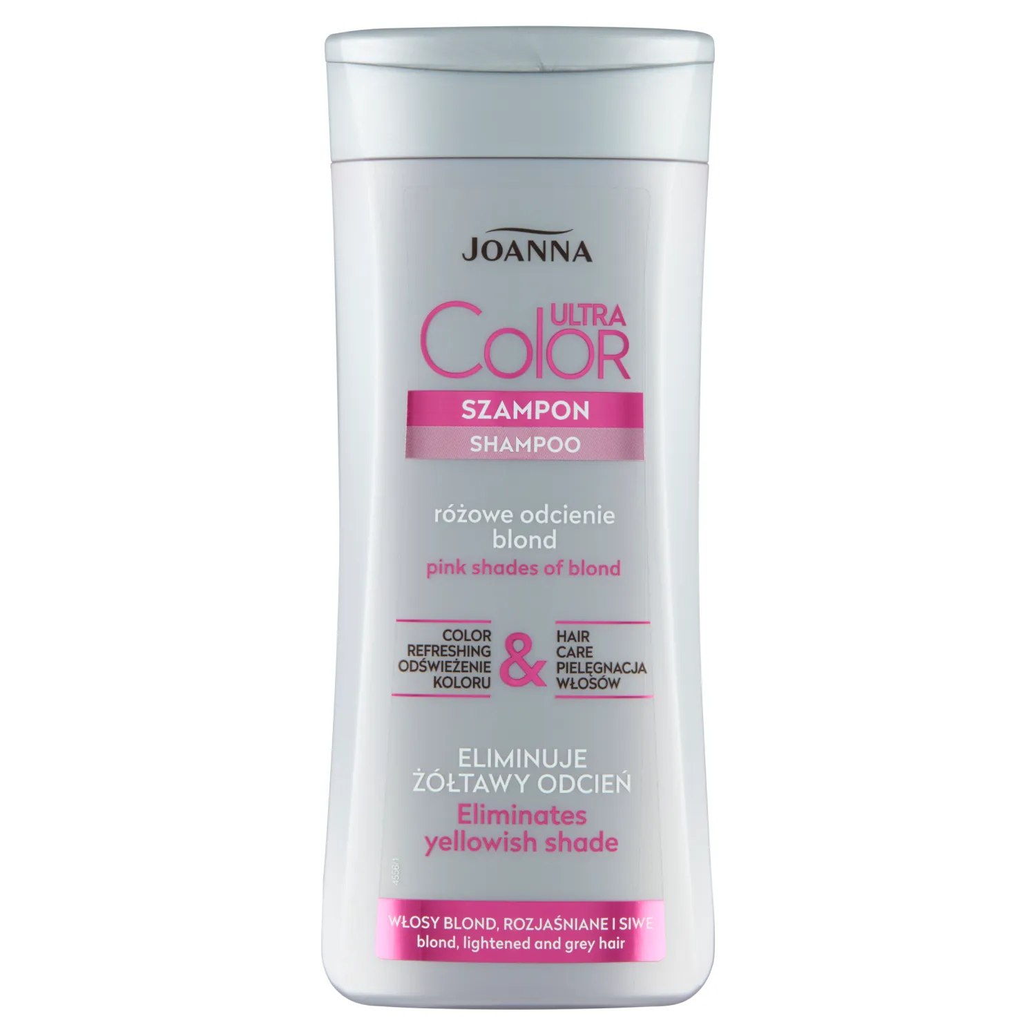 Joanna Ultra Color szampon do włosów różowe odcienie blond, 200 ml