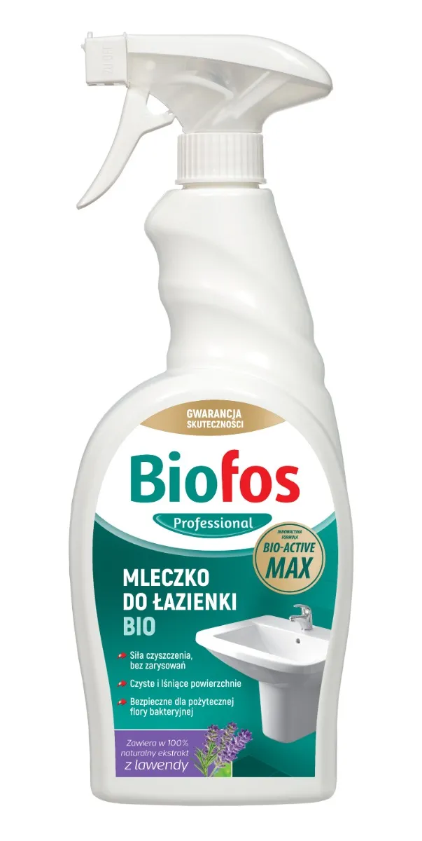 Biofos BIO Mleczko do czyszczenia łazienki, 750 ml 