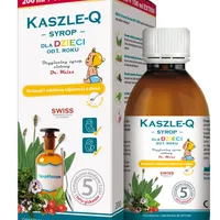 Novascon Kaszle-Q syrop dla dzieci na kaszel i osłabioną odporność, 300 ml