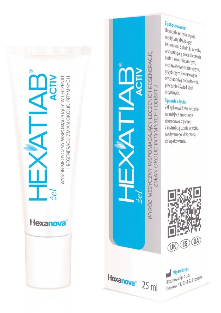 Hexatiab Activ, żel, 25 ml