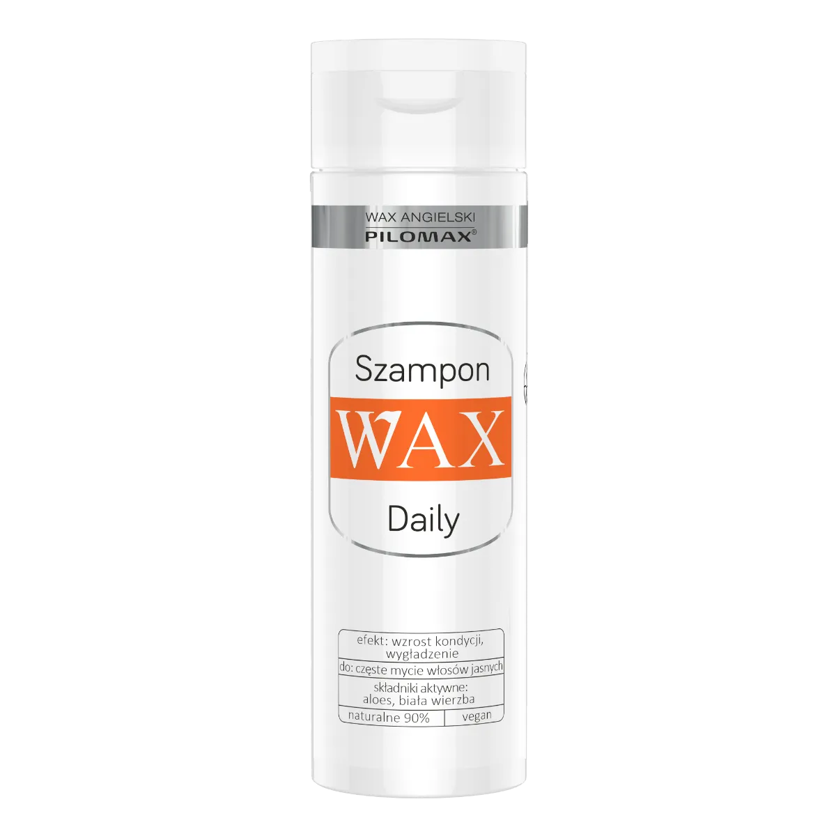 Pilomax Wax Daily Mist, szampon do włosów jasnych, 200 ml