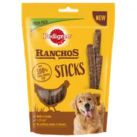 Pedigree Ranchos Sticks Przysmak dla psa patyczki z kurczakiem, 60g