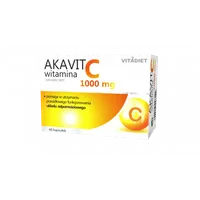 Akavit witamina C 1000 mg, suplement diety, 60 kapsułek