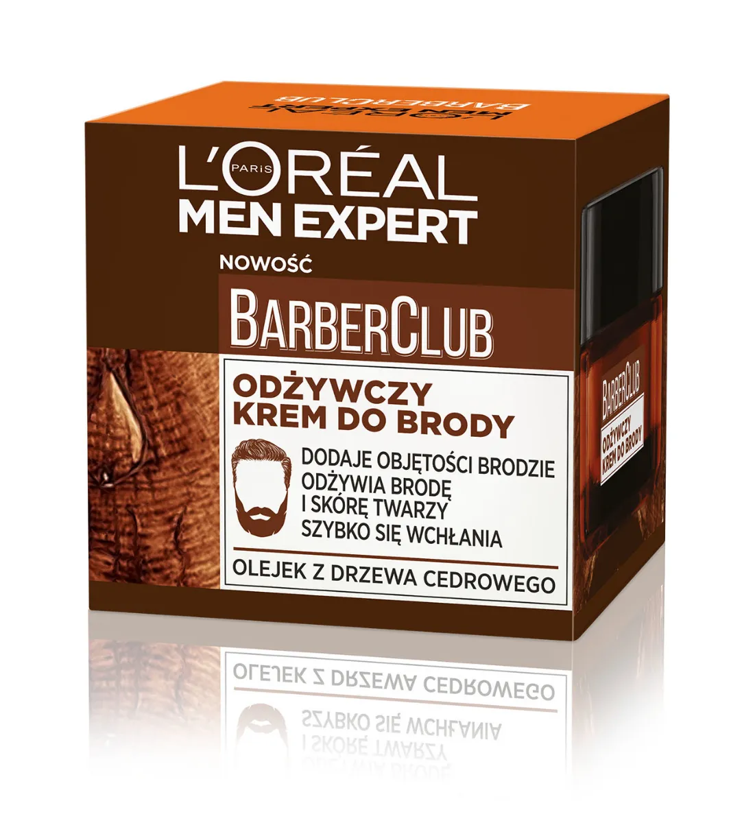 L`Oreal Men Expert Barber Club Odżywczy Krem do brody, 50 ml