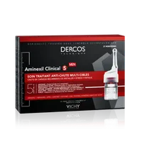 Dercos Technique MEN Aminexil Clinical 5 Kuracja przeciw wypadaniu włosów, 21 x 6 ml