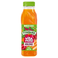 Tymbark Vitamini Sok Malina, Marchew, Jabłko, 300 ml
