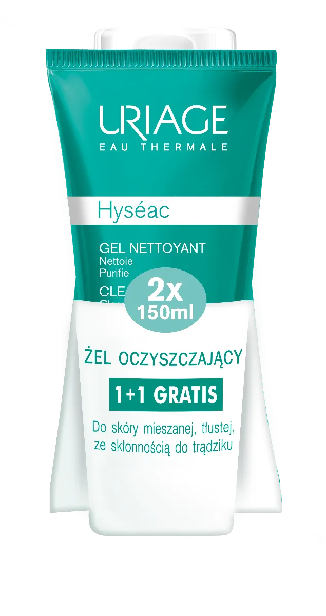 Uriage Hyseac, żel oczyszczający, 150 ml. Data ważności 30.04.2024