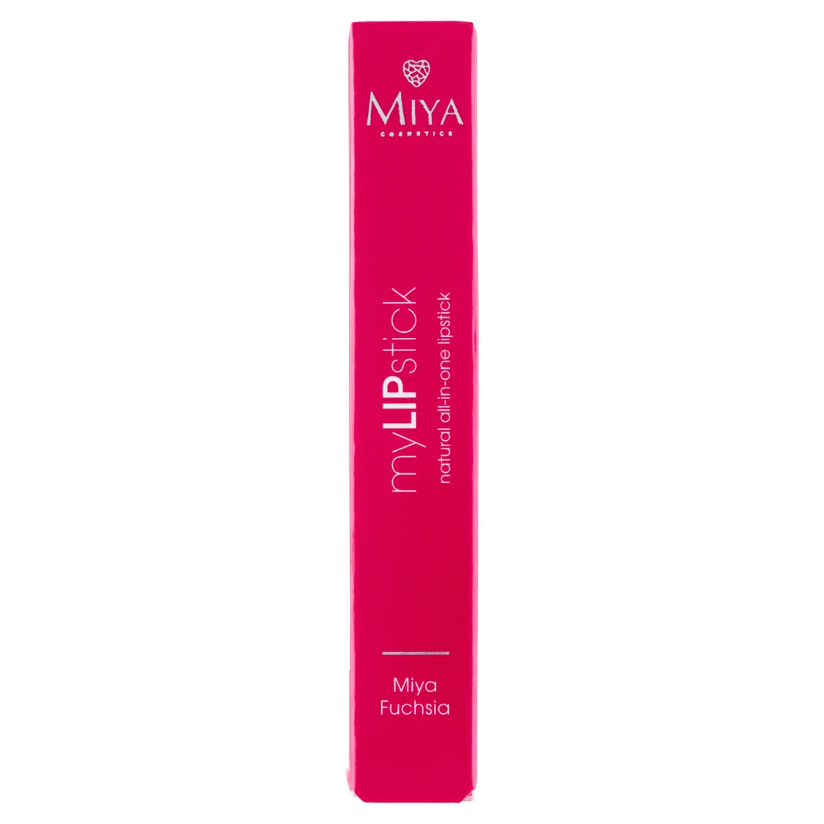 Miya myLIPstick Naturalna pielęgnująca szminka all-in-one Miya Fuchsia, 2,5 g. Data ważności 30.04.2024