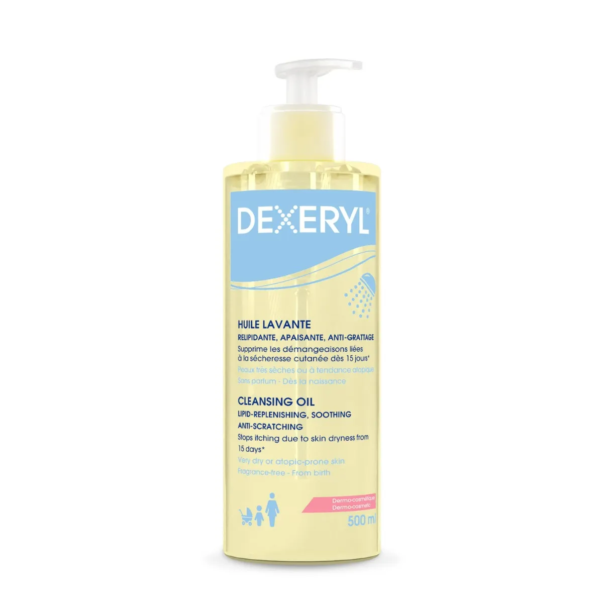 Dexeryl Cleansing Oil, 500 ml 