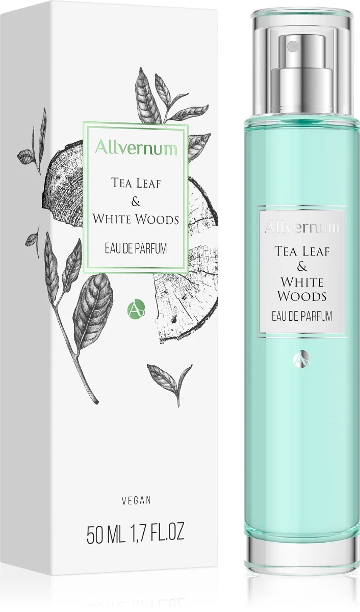 Allvernum perfumowana Tea Leaf & White Woods, 50 ml