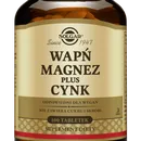 Solgar Wapń Magnez + Cynk, suplement diety, 100 tabletek