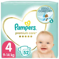 Pampers Premium Care, pieluchy, rozmiar 4, 9-14kg, 52 sztuki