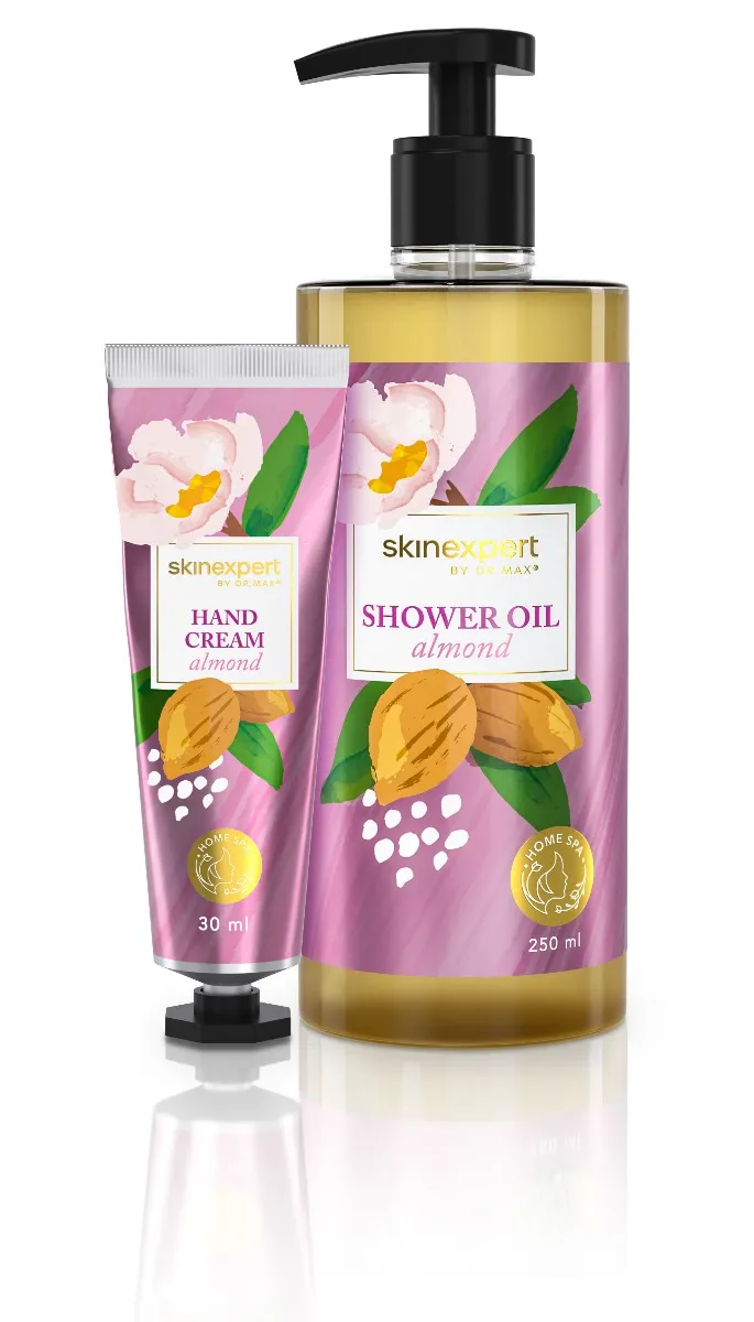 Skinexpert by Dr. Max® Home Spa Olejek pod prysznic Migdał, 250 ml 
