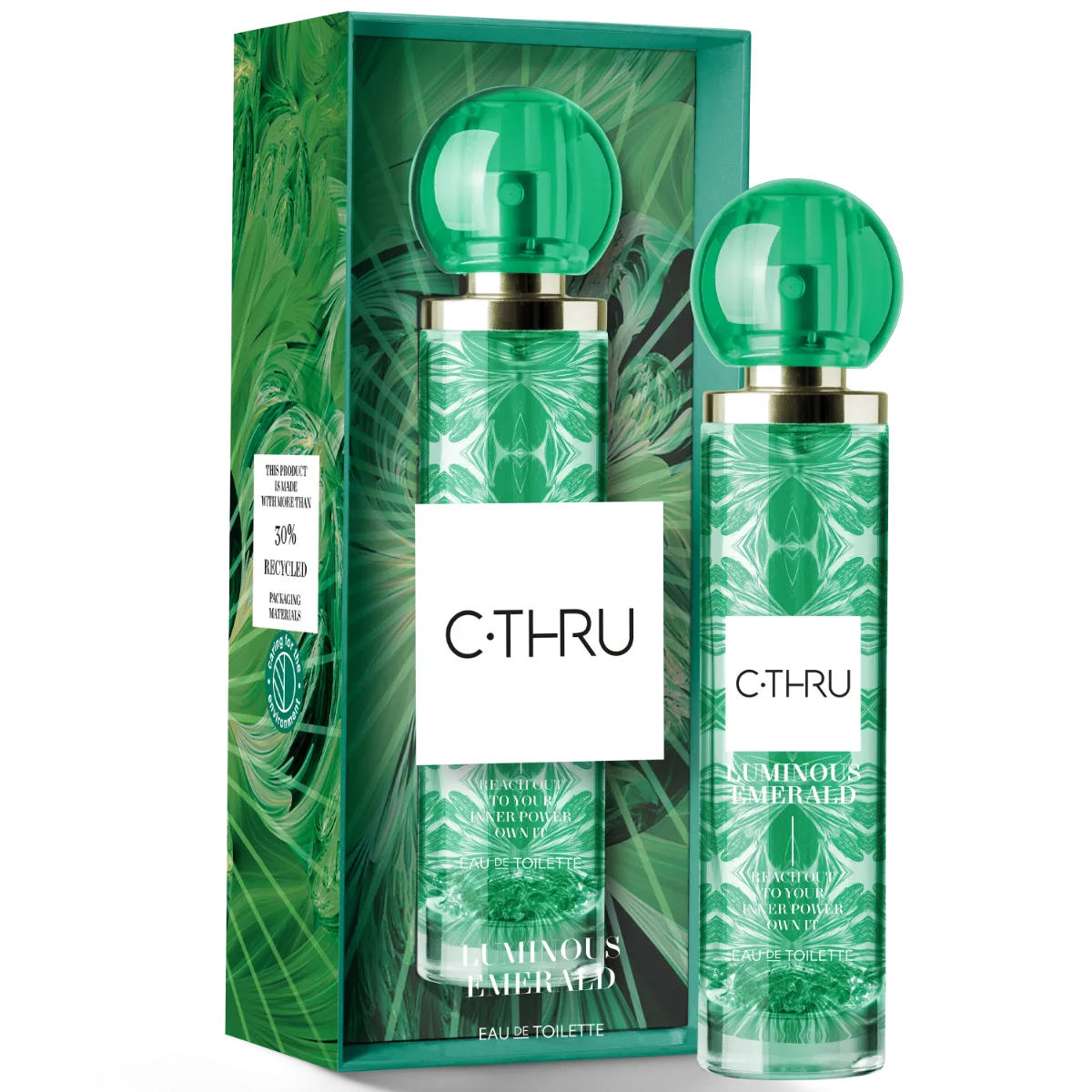 C-THRU Luminous Emerald Woda toaletowa dla kobiet, 50 ml