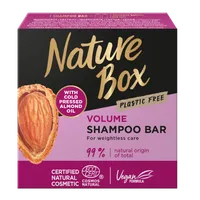 Nature Box Volume Szampon do włosów w kostce Migdał, 85 g