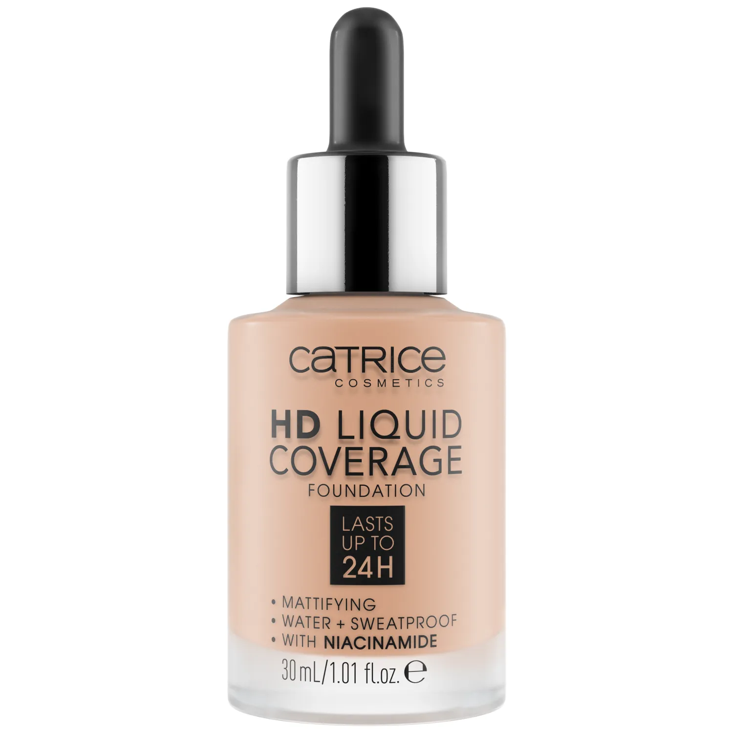 CATRICE Cosmetics HD Liquid Coverage Foundation podkład matujący 020 Rose Beige, 30 ml