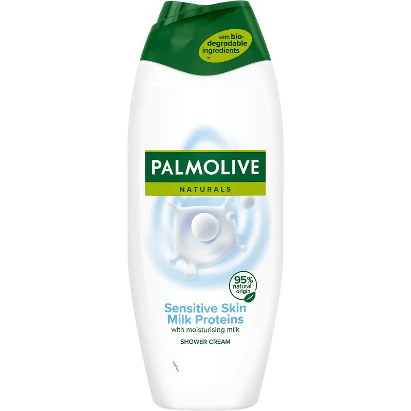 Palmolive Naturals Sensitive Skin Żel pod prysznic Proteiny mleka dla wrażliwej skóry, 500 ml