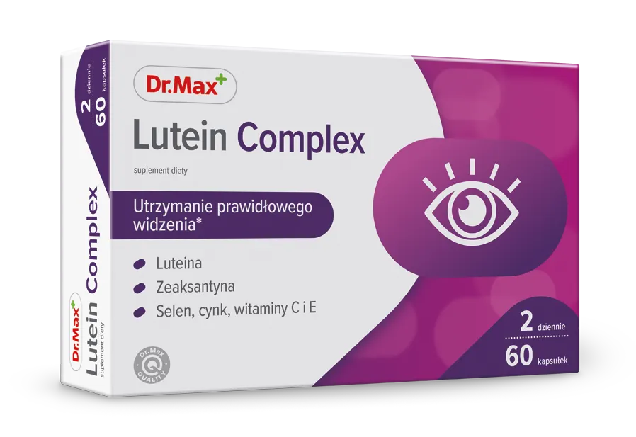 Lutein Complex Dr.Max, suplement diety, 60 kapsułek