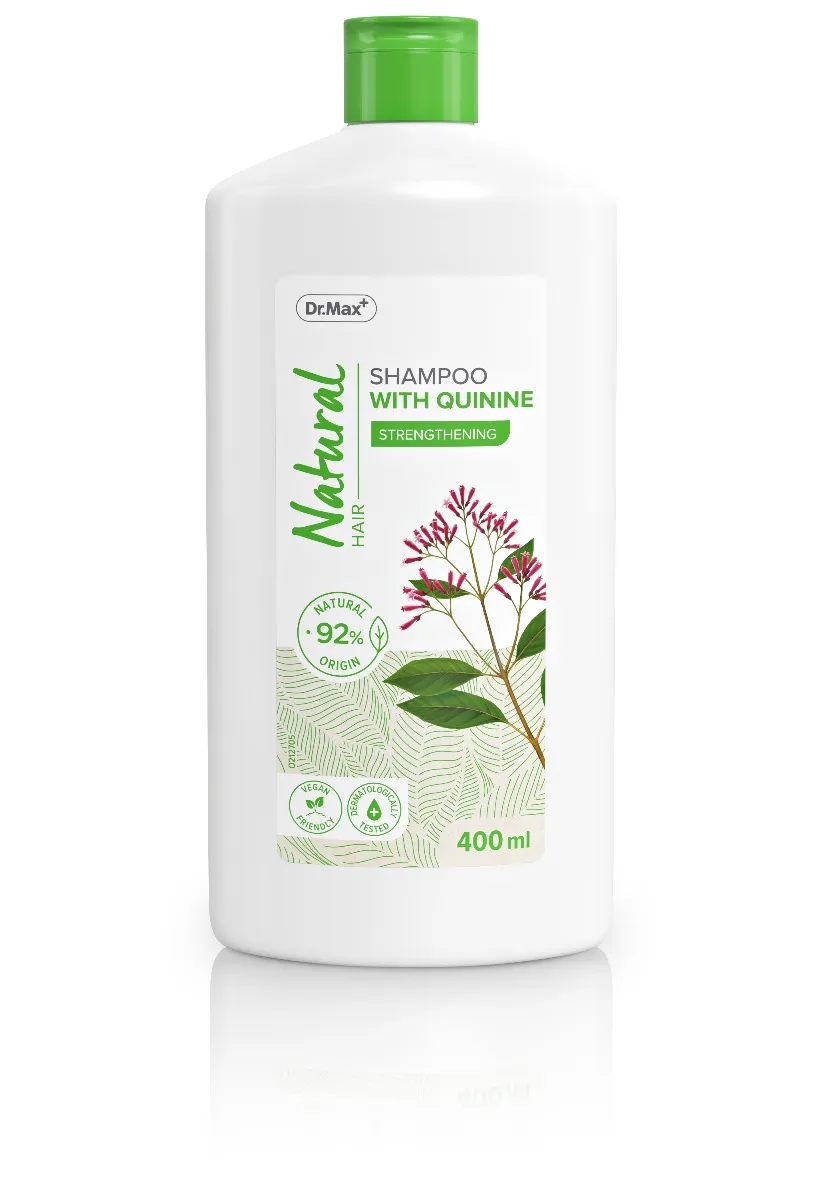 Natural Hair Dr.Max, szampon z chininą, 400 ml