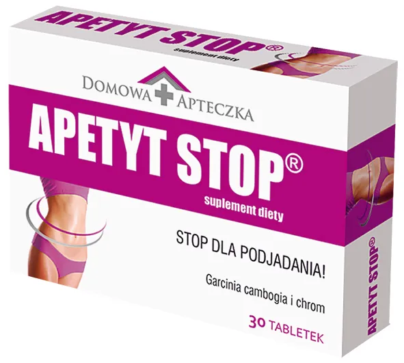 Domowa Apteczka Apetyt Stop, suplement diety, 30 tabletek