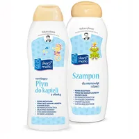 Zestaw Skarb Matki szampon + płyn do kąpieli z oliwką, 250 ml + 250 ml