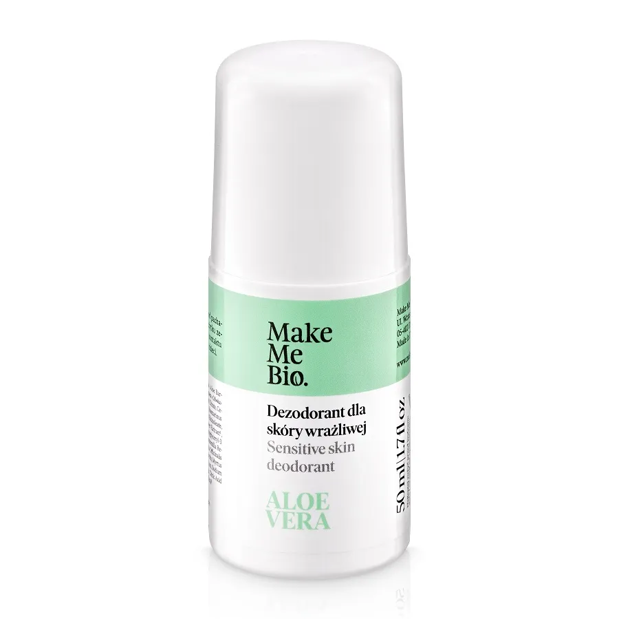 Make Me Bio Aloe Vera dezodorant do skóry wrażliwej, 50 ml