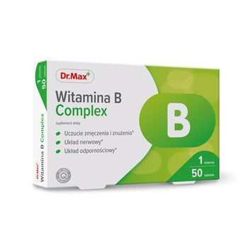 Witamina B Complex Dr.Max, suplement diety, 50 tabletek 