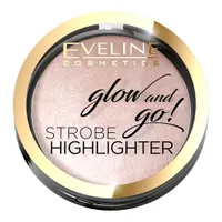 Eveline Cosmetics Glow and Go! rozświetlacz wypiekany 01 Champagne, 14 g