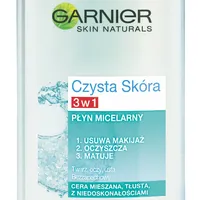 Garnier Skin Naturals Czysta skóra 3w1 Płyn micelarny do twarzy, 400 ml