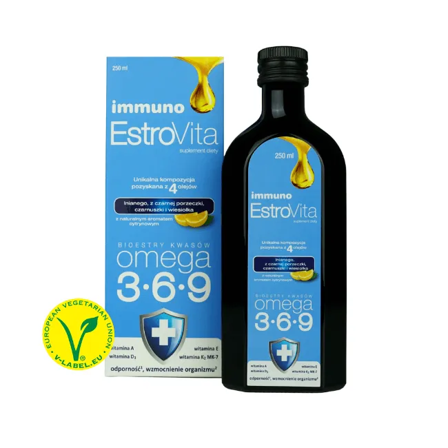 EstroVita Immuno, suplement diety, 250 ml