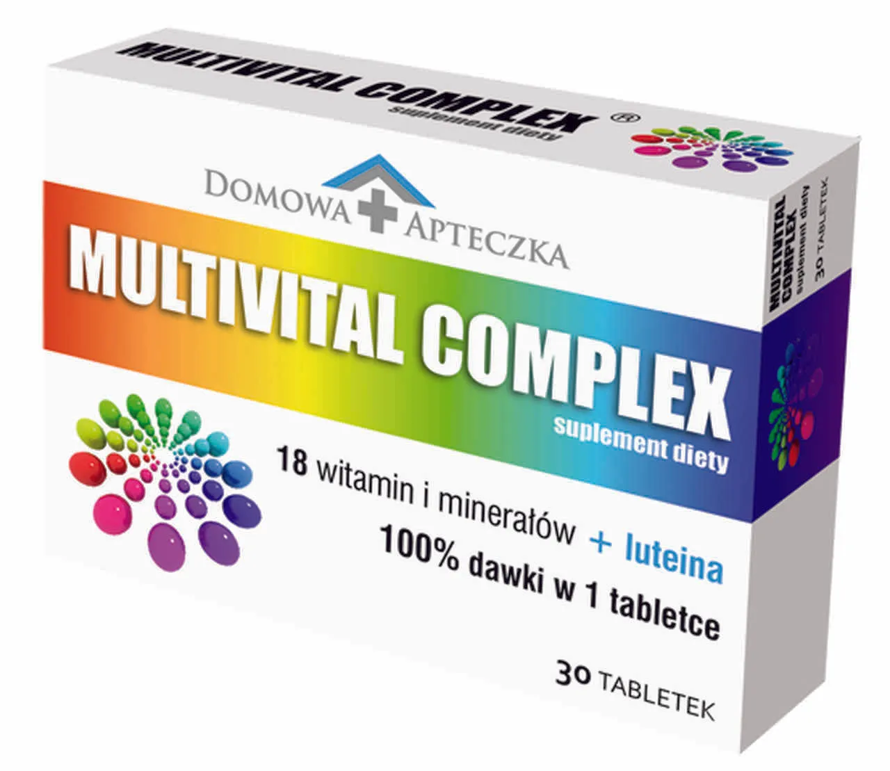 Domowa Apteczka Multivital Complex, suplement diety, 30 tabletek