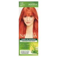 Joanna Naturia Color Farba do włosów nr 220 Płomienna Iskra, utleniacz 60 g + farba 40 g