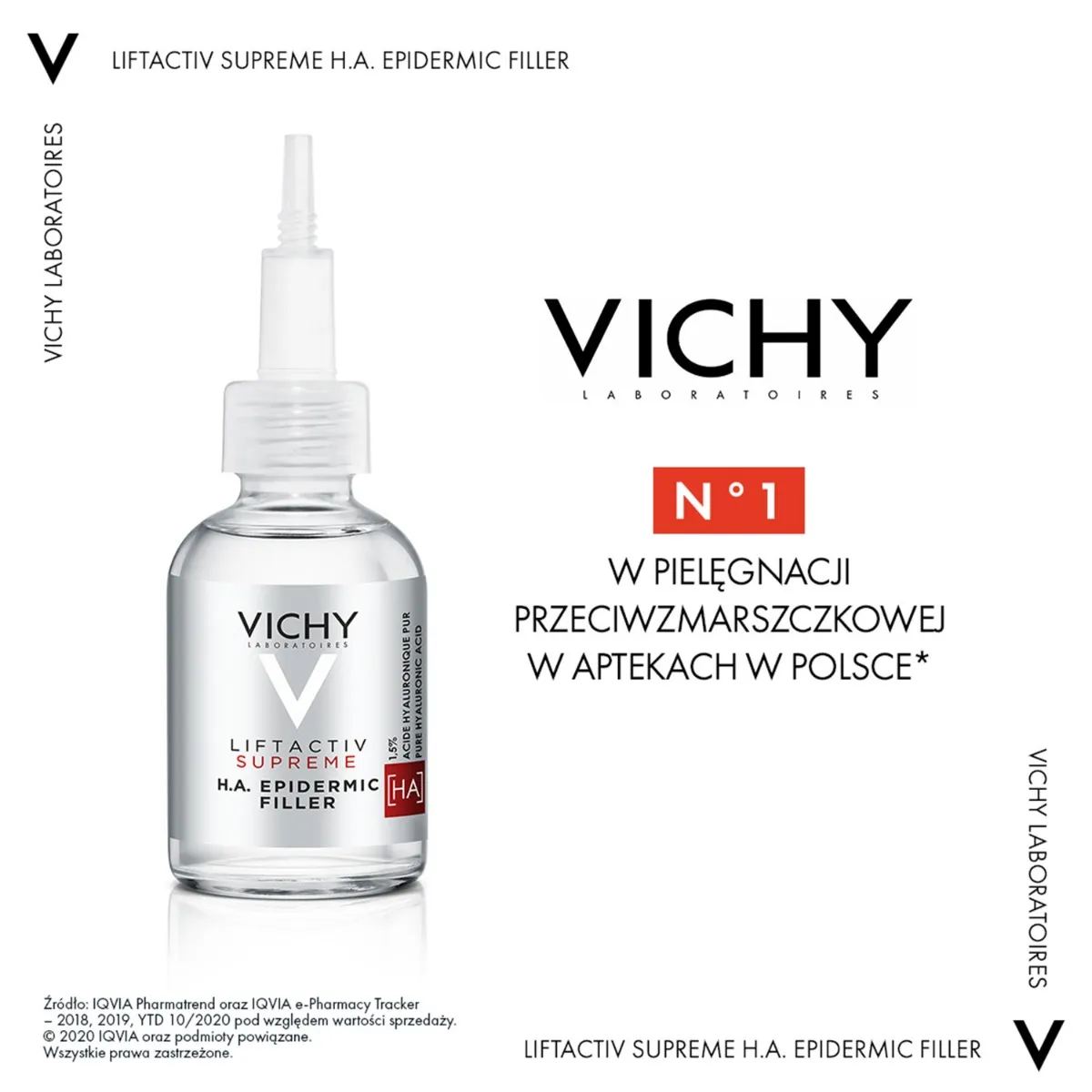 Vichy Liftactiv Supreme H.A. Epidermic Filler Serum przeciwzmarszczkowe, 30 ml 