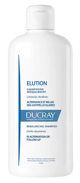 Ducray Elution Delikatny szampon przywracający równowagę skórze głowy, 400 ml