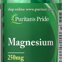 Magnez, suplement diety, 250 mg, 100 tabletek