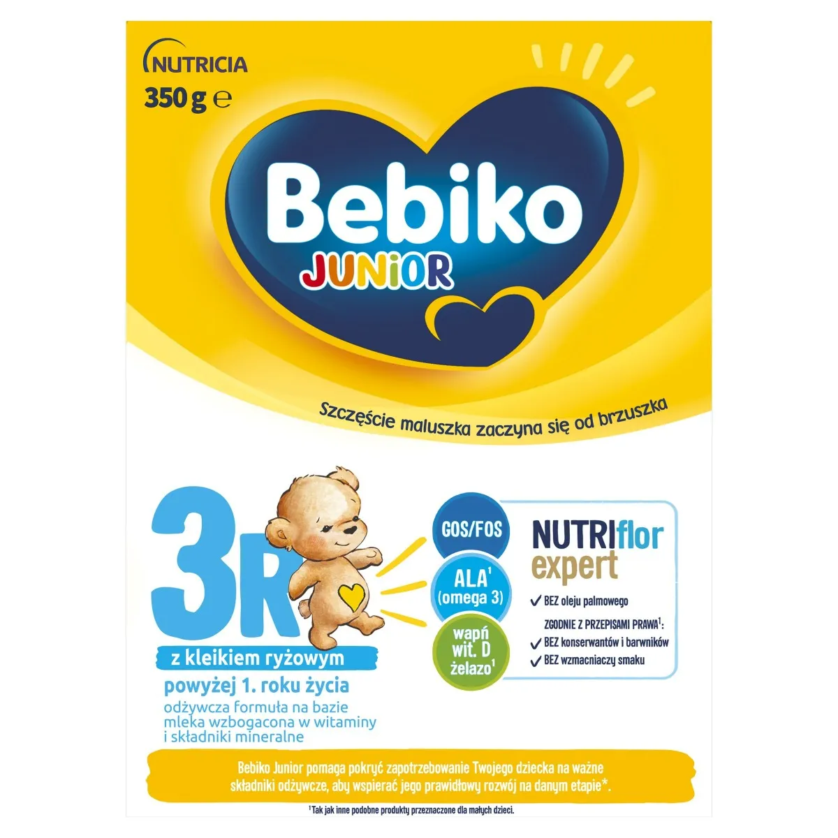Bebiko Junior 3R  mleko następne powyżej 1. roku życia, 350 g 