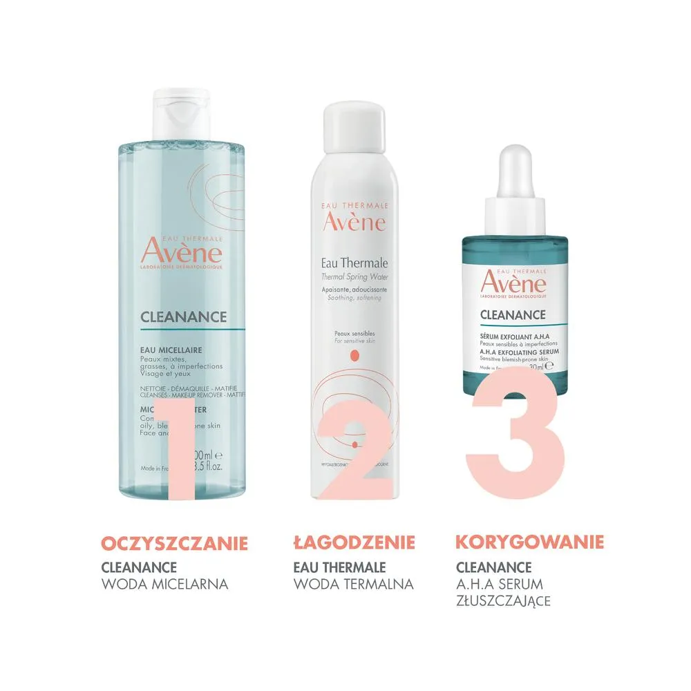 Avène CLEANANCE A.H.A serum do twarzy złuszczające, 30 ml 