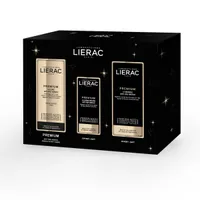 Lierac Premium zestaw o działaniu anti-aging: kuracja+ krem pod oczy + maska, 30 ml + 15 ml + 75 ml