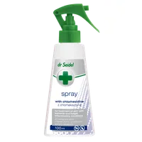 Dr Seidel Spray z chlorheksydyną do skóry z bakteryjnymi i grzybiczymi stanami zapalnymi, 100 ml