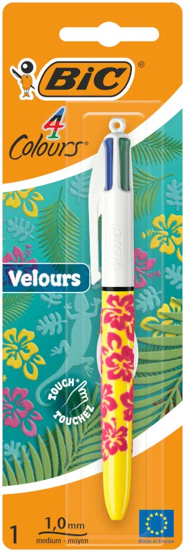 BIC Velours 4 Colours Długopis 4 kolory, 1 szt. 